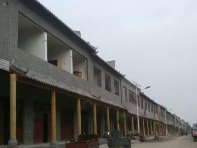 艺彩PA视讯在线官网瓷砖粘结剂打造洛阳石井镇仿古街道