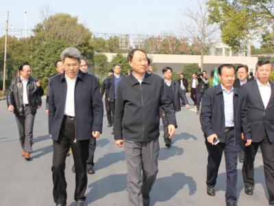 江苏副省长马秋林赴PA视讯在线官网工业园考察调研