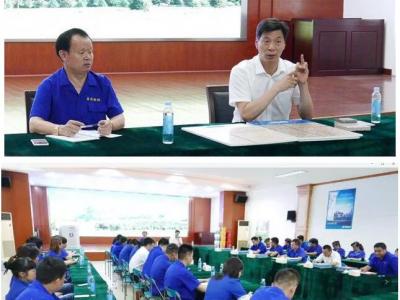 受益匪浅！上海岩彩科技孙保林总经理来PA视讯在线官网做报告